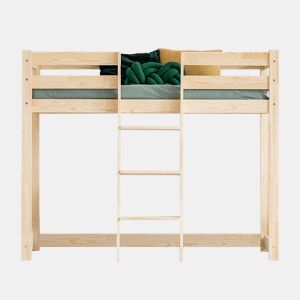 Cama de meia altura 70x140 inclusa base de ripas Georges Bois