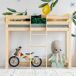 Camas superpuestas infantil CLPA Mila 76x153 Camas superpuestas infantil CLPA Mila 76x153 Madera