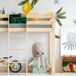 Camas superpuestas infantil CLPA Mila 76x153 Camas superpuestas infantil CLPA Mila 76x153 Madera