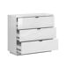Cómoda 3 cajones Sven 106 Cómoda 3 cajones Sven 106 Blanco