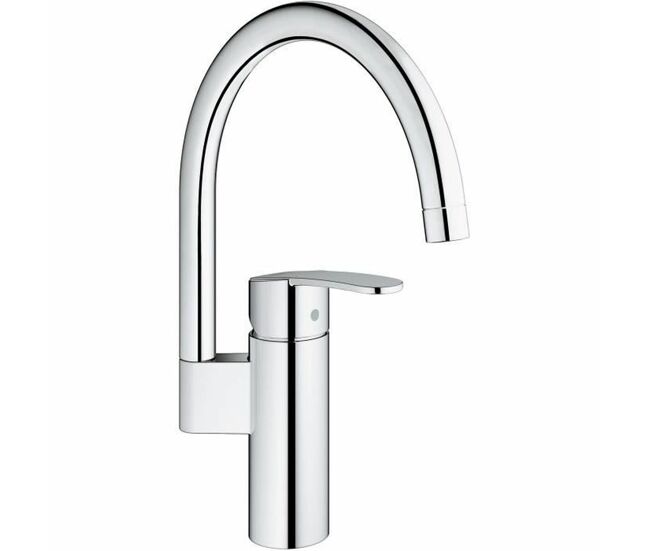 Grifo para cocina grohe wave cosmopolitan - 32449001 forma de c metal