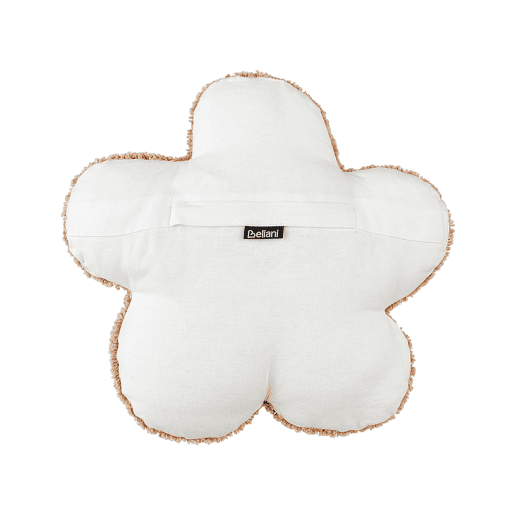 Conjunto de 2 almofadas decorativas SORREL Algodão 30 x 30 cm Rosa pêssego Flor