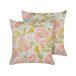 Beliani Cojín decorativo ZAHRIYE 45x45 Beliani Cojín decorativo ZAHRIYE 45x45 Rosa