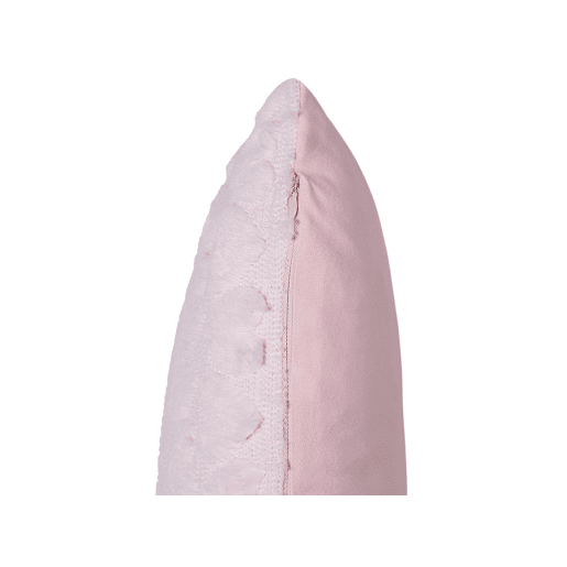 Conjunto de 2 almofadas decorativas ASTRANTIA 45 x 45 cm Rosa