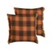 Beliani Cojín decorativo BARJA 45x45 Beliani Cojín decorativo BARJA 45x45 Naranja