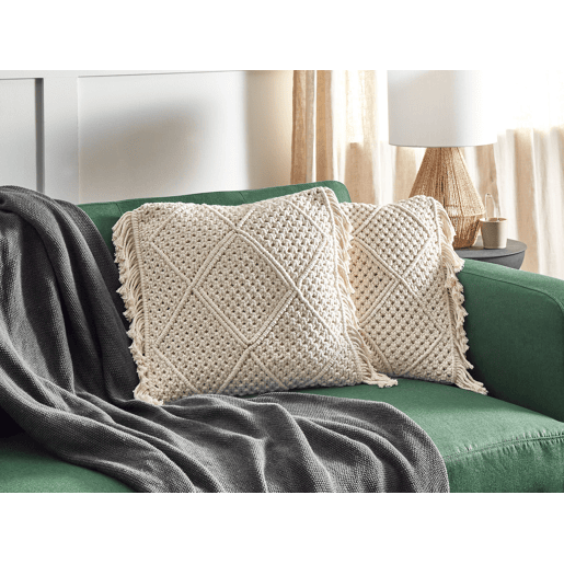 Beliani Almofada decorativa BESHAM Beliani Almofada decorativa BESHAM