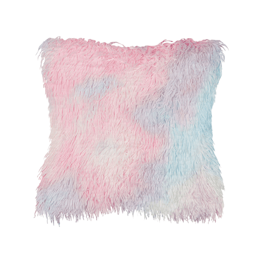 Conjunto de 2 almofadas decorativas AMARYLLIS Imitação de pele 45 x 45 cm Multicolor