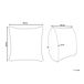 Beliani Cojín decorativo MINDALA Beliani Cojín decorativo MINDALA Blanco/ Beige