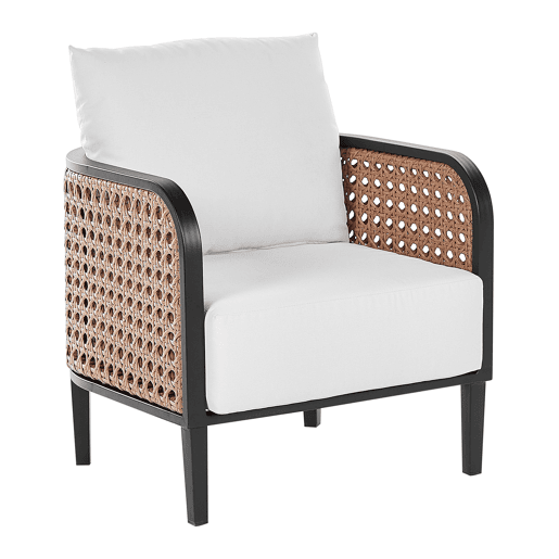 Poltrona de jardim MONTEFALCO Metal Branco