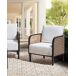 Beliani Sillón MONTEFALCO Beliani Sillón MONTEFALCO Blanco/ Beige