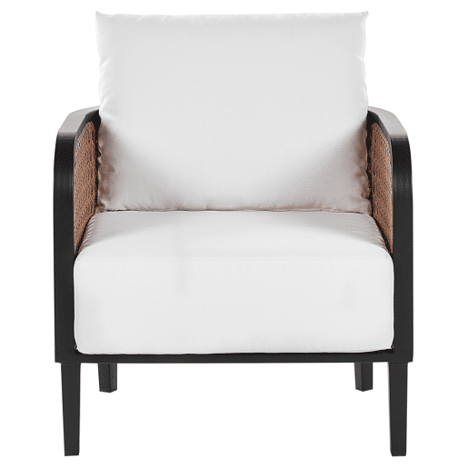 Poltrona de jardim MONTEFALCO Metal Branco