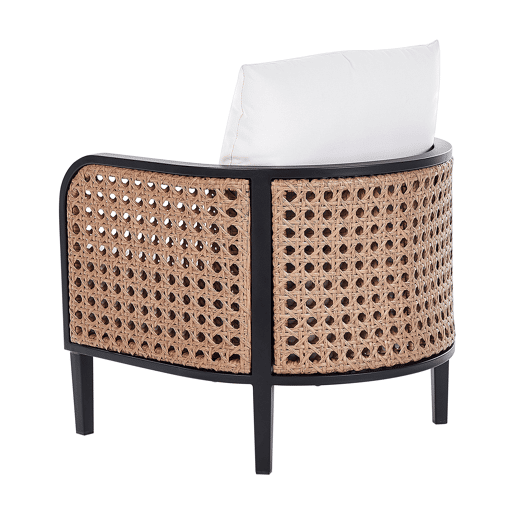 Poltrona de jardim MONTEFALCO Metal Branco
