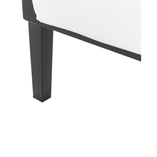 Poltrona de jardim MONTEFALCO Metal Branco