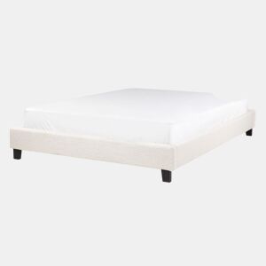 Beliani Cama sem cabeceira Bouclé ROANNE