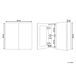 Beliani Mueble de baño con espejo NAVARRA 60 Beliani Mueble de baño con espejo NAVARRA 60 Negro