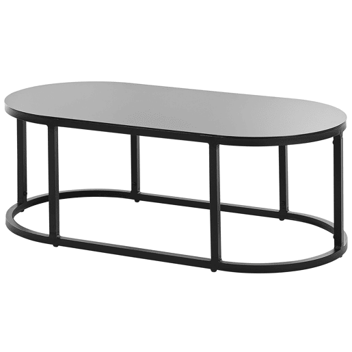 Conjunto de jardim com mesa 2 lugares MONTEFALCO Metal Branco