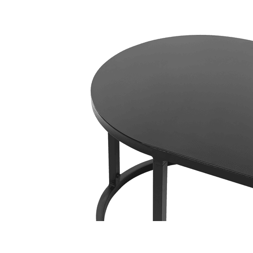Conjunto de jardim com mesa 2 lugares MONTEFALCO Metal Branco