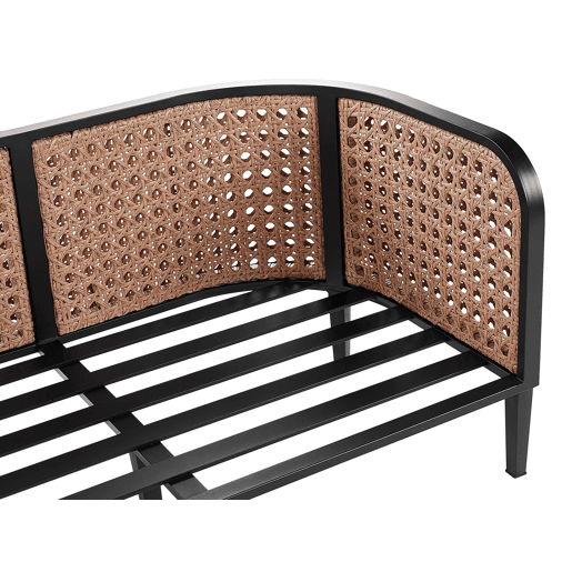 Conjunto de jardim com mesa 2 lugares MONTEFALCO Metal Branco