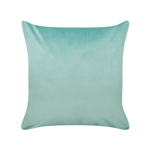 Conjunto de 2 almofadas decorativas SOLIDAGO Veludo 45 x 45 cm Verde