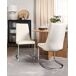 Beliani Silla de comedor ALTOONA Beliani Silla de comedor ALTOONA Blanco/ Beige