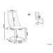 Beliani Silla de comedor ALTOONA Beliani Silla de comedor ALTOONA Blanco/ Beige