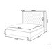 Beliani Cama Terciopelo LUBBON Beliani Cama Terciopelo LUBBON Beige