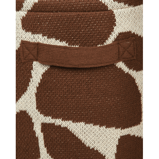 Conjunto de 2 cestos infantis Girafa POMANG Algodão Castanho