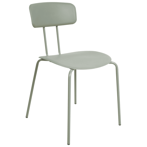 Conjunto de 2 cadeiras de jantar SIBLEY Verde claro