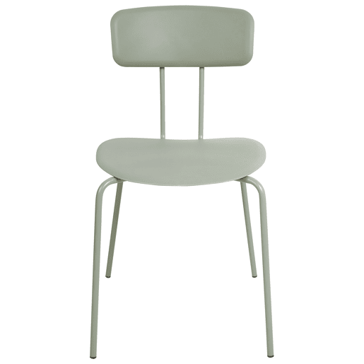 Conjunto de 2 cadeiras de jantar SIBLEY Verde claro