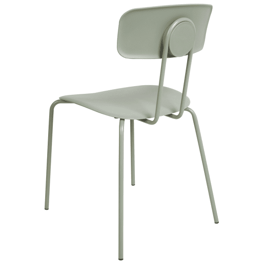 Conjunto de 2 cadeiras de jantar SIBLEY Verde claro