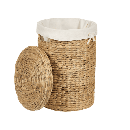 Conjunto de 2 cestos DANANG Vime Natural