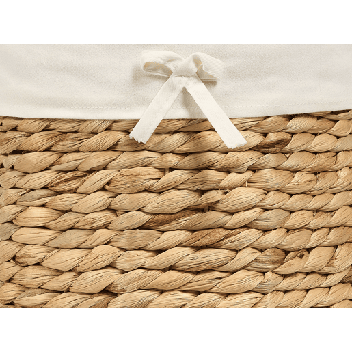 Conjunto de 2 cestos DANANG Vime Natural