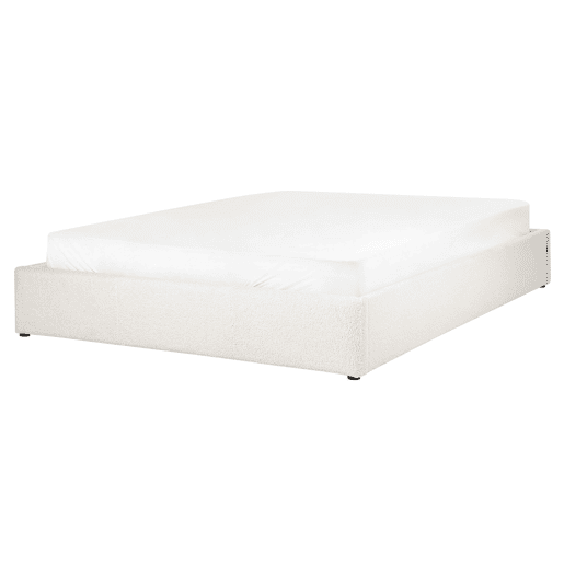 Beliani Cama baú Bouclé DINAN