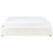 Beliani Cama con almacenaje sin cabecero Bouclé DINAN 167x214 Beliani Cama con almacenaje sin cabecero Bouclé DINAN 167x214 Blanco/ Beige