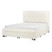 Beliani Cama con cajones Terciopelo LIEVIN 165x217 Beliani Cama con cajones Terciopelo LIEVIN 165x217 Beige