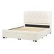 Beliani Cama con cajones Terciopelo LIEVIN 165x217 Beliani Cama con cajones Terciopelo LIEVIN 165x217 Beige