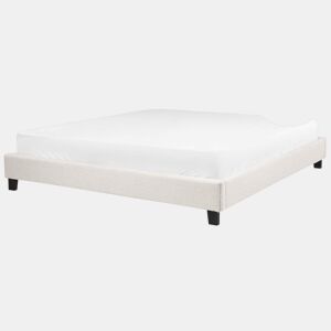 Beliani Cama sem cabeceira Bouclé ROANNE