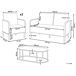 Beliani Conjunto de jardín Aluminio MONTEFALCO Beliani Conjunto de jardín Aluminio MONTEFALCO Blanco/ Beige