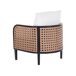 Beliani Conjunto de jardín Aluminio MONTEFALCO Beliani Conjunto de jardín Aluminio MONTEFALCO Blanco/ Beige