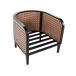 Beliani Conjunto de jardín Aluminio MONTEFALCO Beliani Conjunto de jardín Aluminio MONTEFALCO Blanco/ Beige