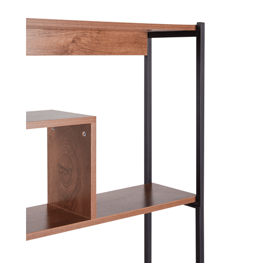 Estante com 6 prateleiras DAVEN 180 cm Castanho