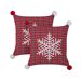 Beliani Cojín decorativo LONICERA Beliani Cojín decorativo LONICERA Rojo