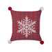 Beliani Cojín decorativo LONICERA Beliani Cojín decorativo LONICERA Rojo