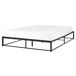 Beliani Cama Hierro VIRY 166x206 Beliani Cama Hierro VIRY 166x206 Negro