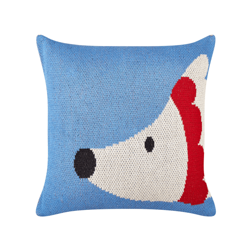 Conjunto de 2 almofadas decorativas PASHOT Algodão 45 x 45 cm Azul