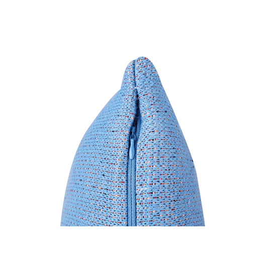 Conjunto de 2 almofadas decorativas PASHOT Algodão 45 x 45 cm Azul