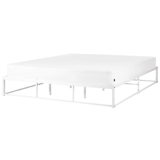 Cama Metal VIRY 180 x 200 cm Branco