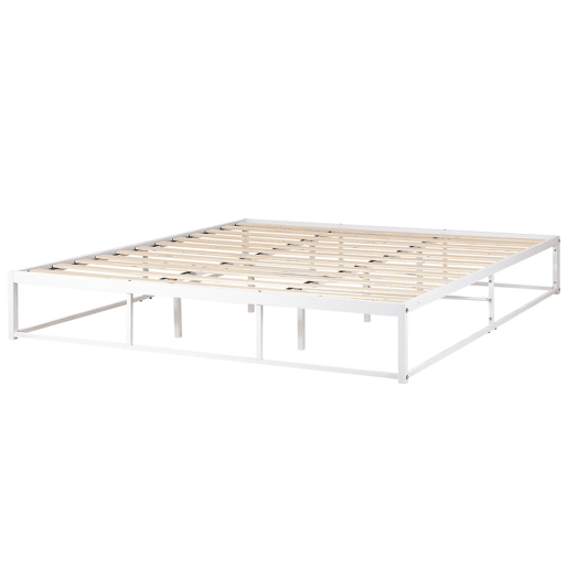 Cama Metal VIRY 180 x 200 cm Branco