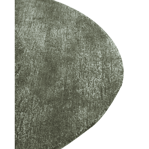Tapete MASSO Verde escuro 160 x 230 cm Viscose