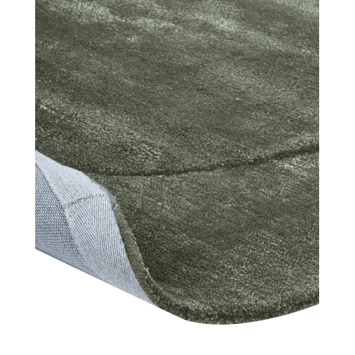 Tapete MASSO Verde escuro 160 x 230 cm Viscose